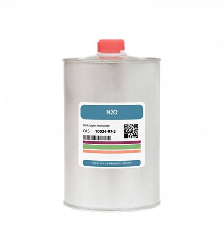 Canister of nitrous oxide